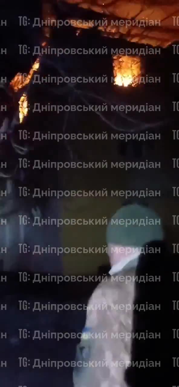 There are wounded as result of drone strike at the residential house in Shakhtarske of Dnipropetrovsk region