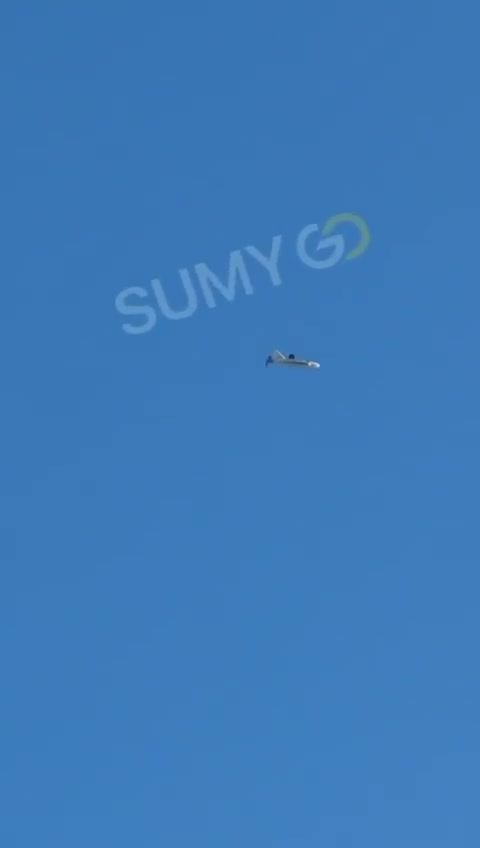 Launch of the FPV drone by Herbera strike drone was filmed over Sumy