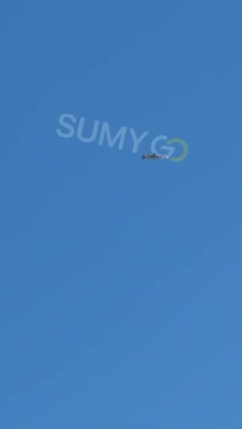 Launch of the FPV drone by Herbera strike drone was filmed over Sumy