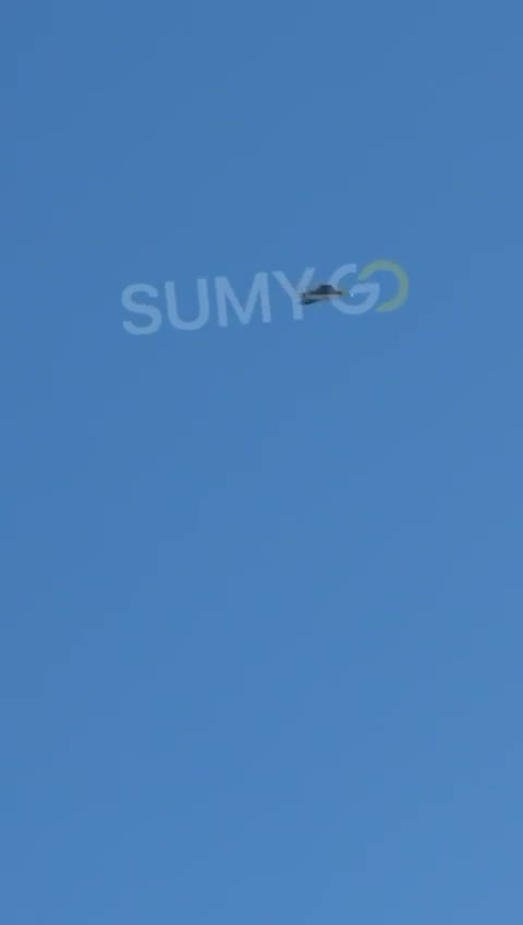 Launch of the FPV drone by Herbera strike drone was filmed over Sumy