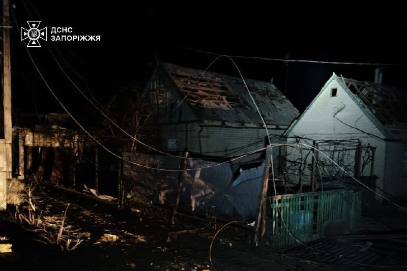 5 people wounded as result of drone strike in Vilniansk of Zaporizhzhia region