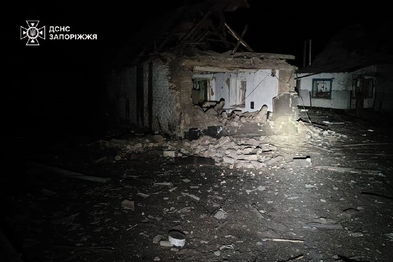 5 people wounded as result of drone strike in Vilniansk of Zaporizhzhia region