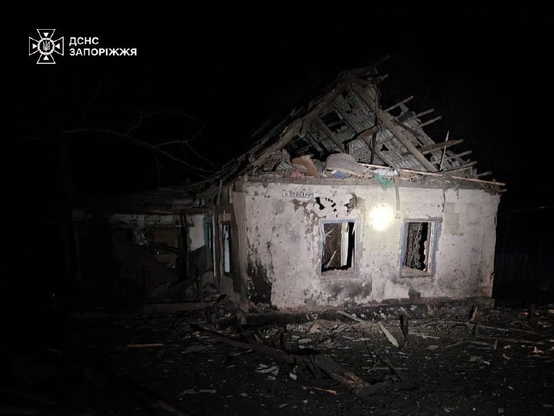 5 people wounded as result of drone strike in Vilniansk of Zaporizhzhia region