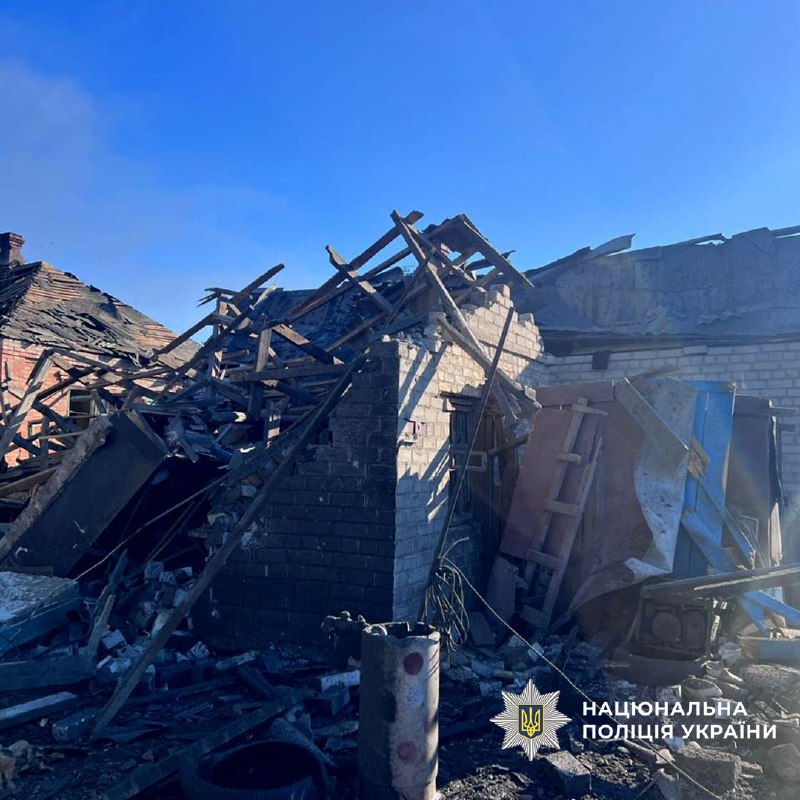 Russian army shelled Druzhkivka with MLRS Smerch