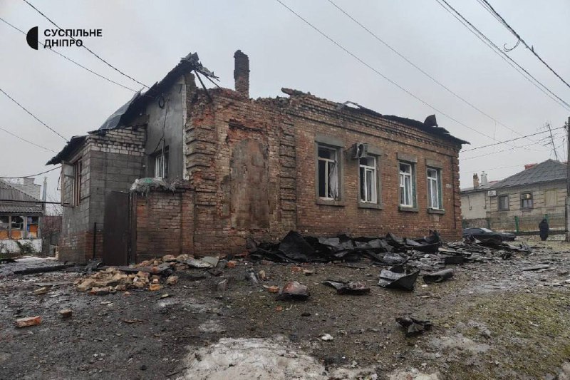 2 children wounded as result of Russian attack in Dnipro city overnight 