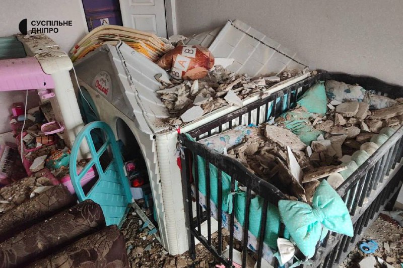 2 children wounded as result of Russian attack in Dnipro city overnight 