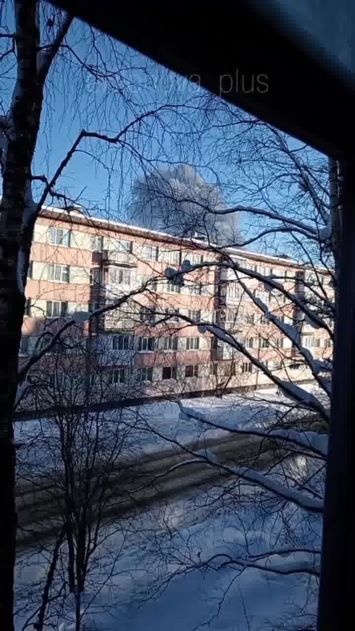 Explosions were reported in Ukhta, Komi republic