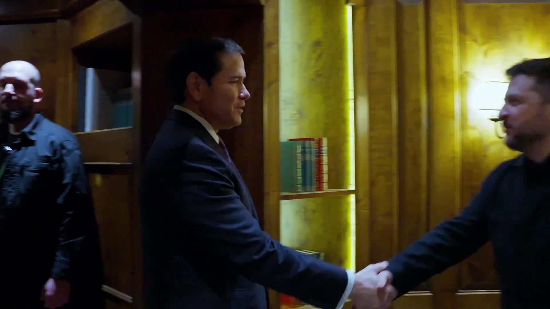 Zelensky meets with Rubio in Munich