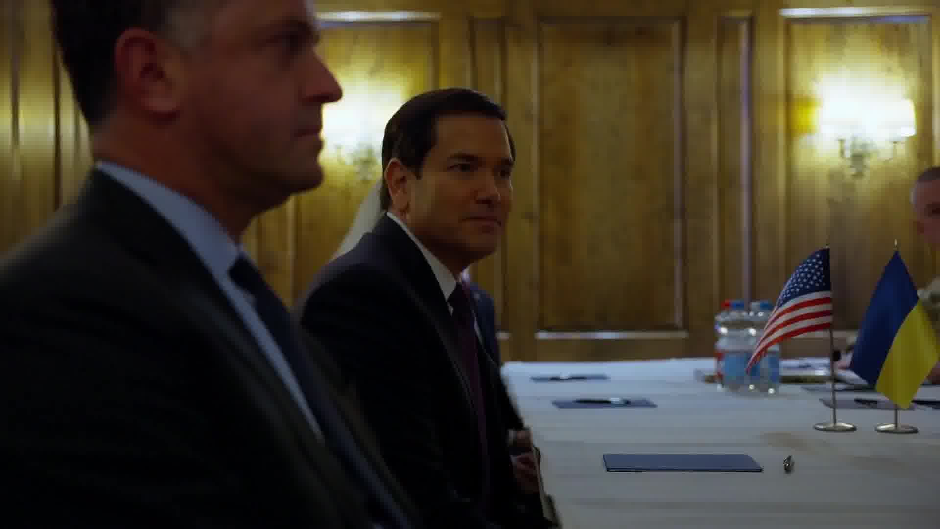 Zelensky meets with Rubio in Munich