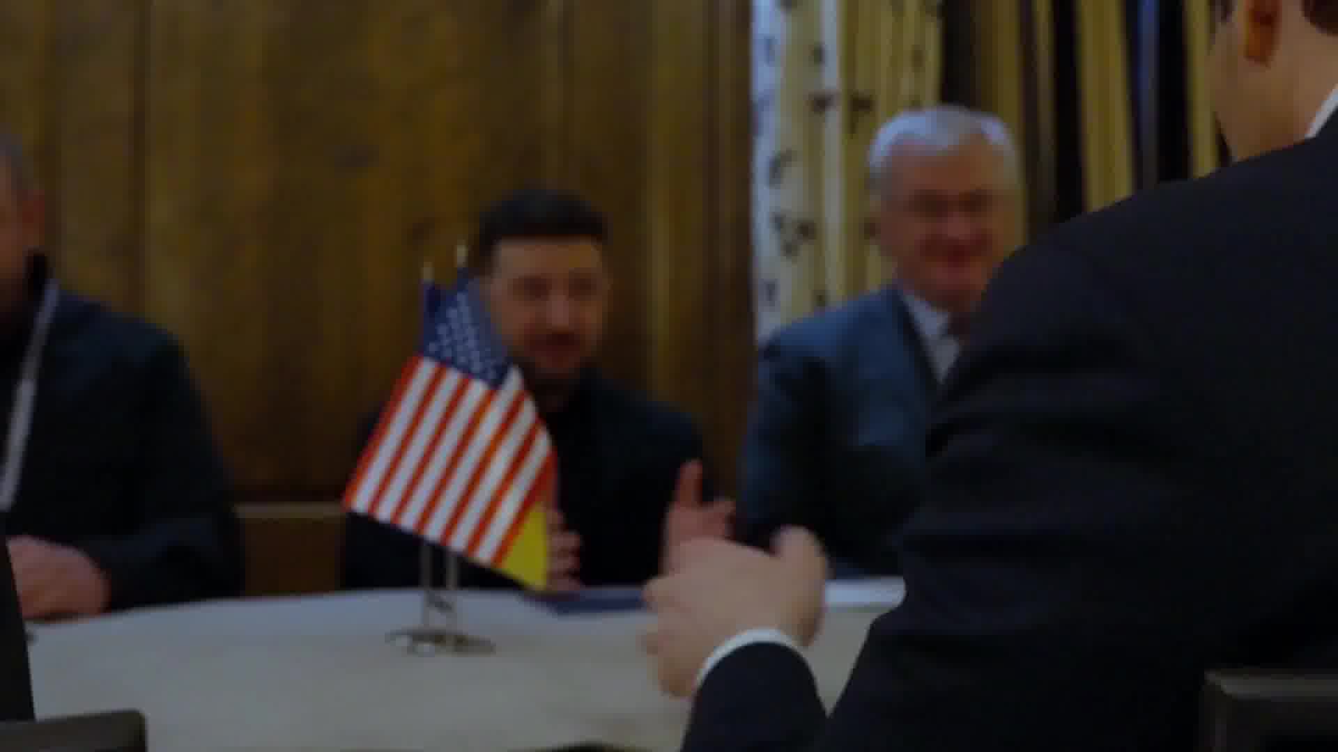 Zelensky meets with Rubio in Munich