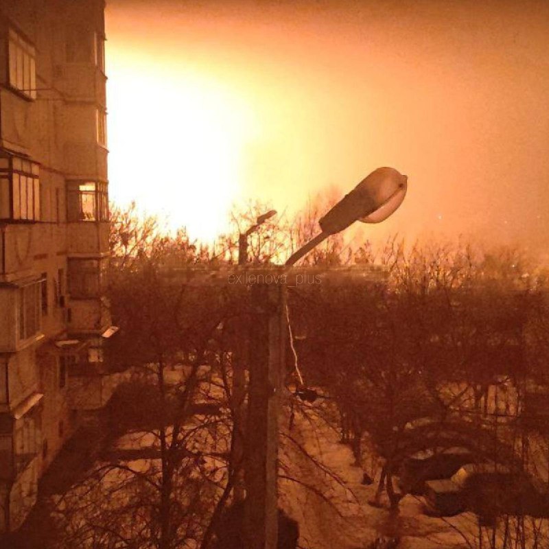 Violent explosions were reported in Belgorod