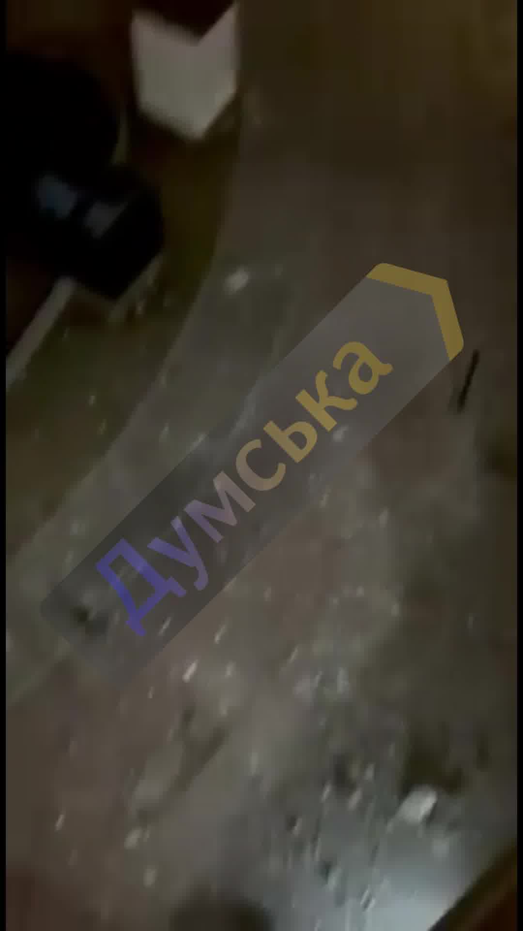 Fire at residential apartments block in Odesa as result of drone strike