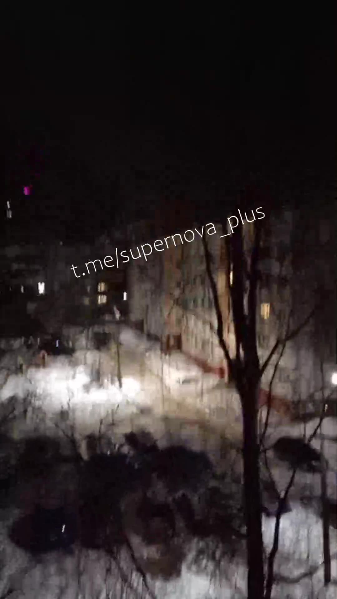 Explosions were reported in Smolensk