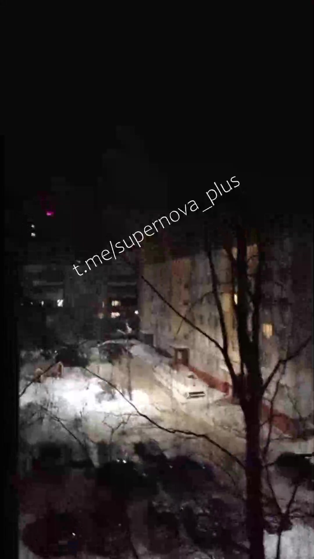 Explosions were reported in Smolensk