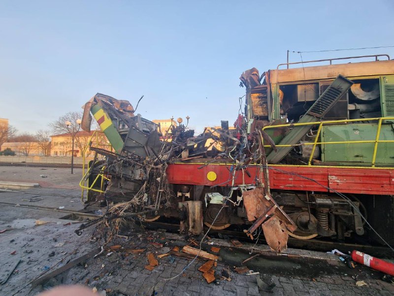 Critical infrastructure, including railways damaged as result of Russian attack overnight