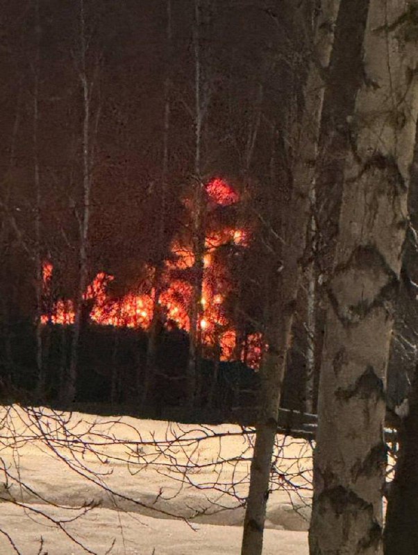 Fire has been reported at Kaleykino pumping station as result of drones raid 