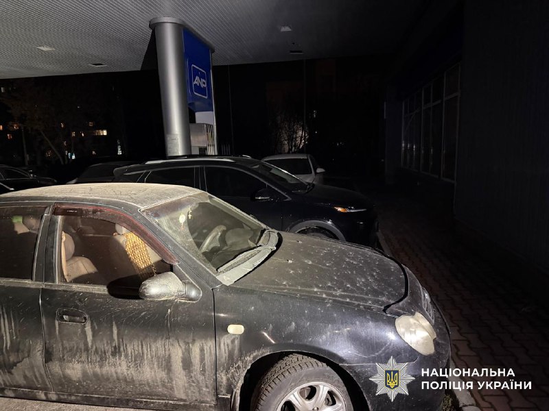 7 policemen wounded as result of explosion of unknown explosive device at the abandoned fuel station in Mykolaiv 