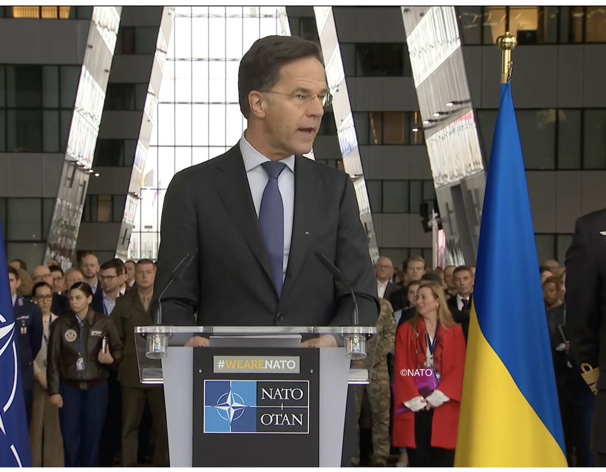 NATO Secretary-General Mark Rutte It is imperative that Ukraine continues to get the military, financial and humanitarian aid it needs . to defend itself against Russian terror from the skies and to hold the frontlines, he adds. Ukraine needs more. Because a promise of help does not end a war.