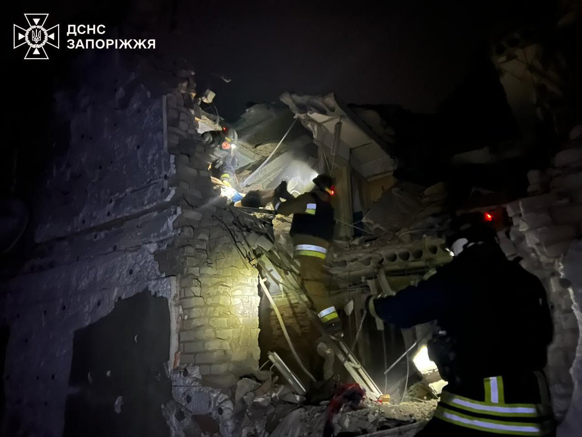 4 people killed, 1 wounded as result of Russian airstrike in Zaporizhzhia region