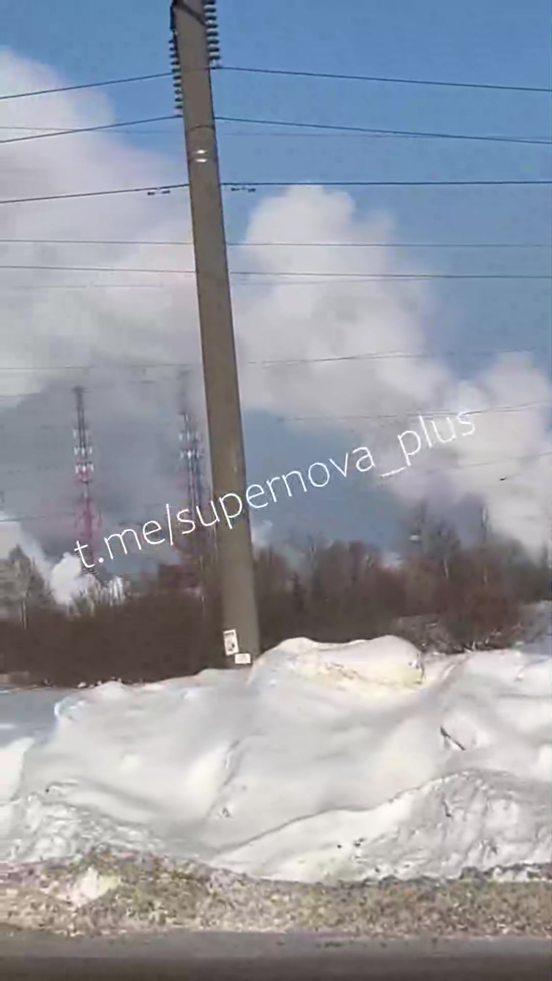 Violent explosion reported at chemical plant in Kirovo-Chepetsk of Kirov region of Russia