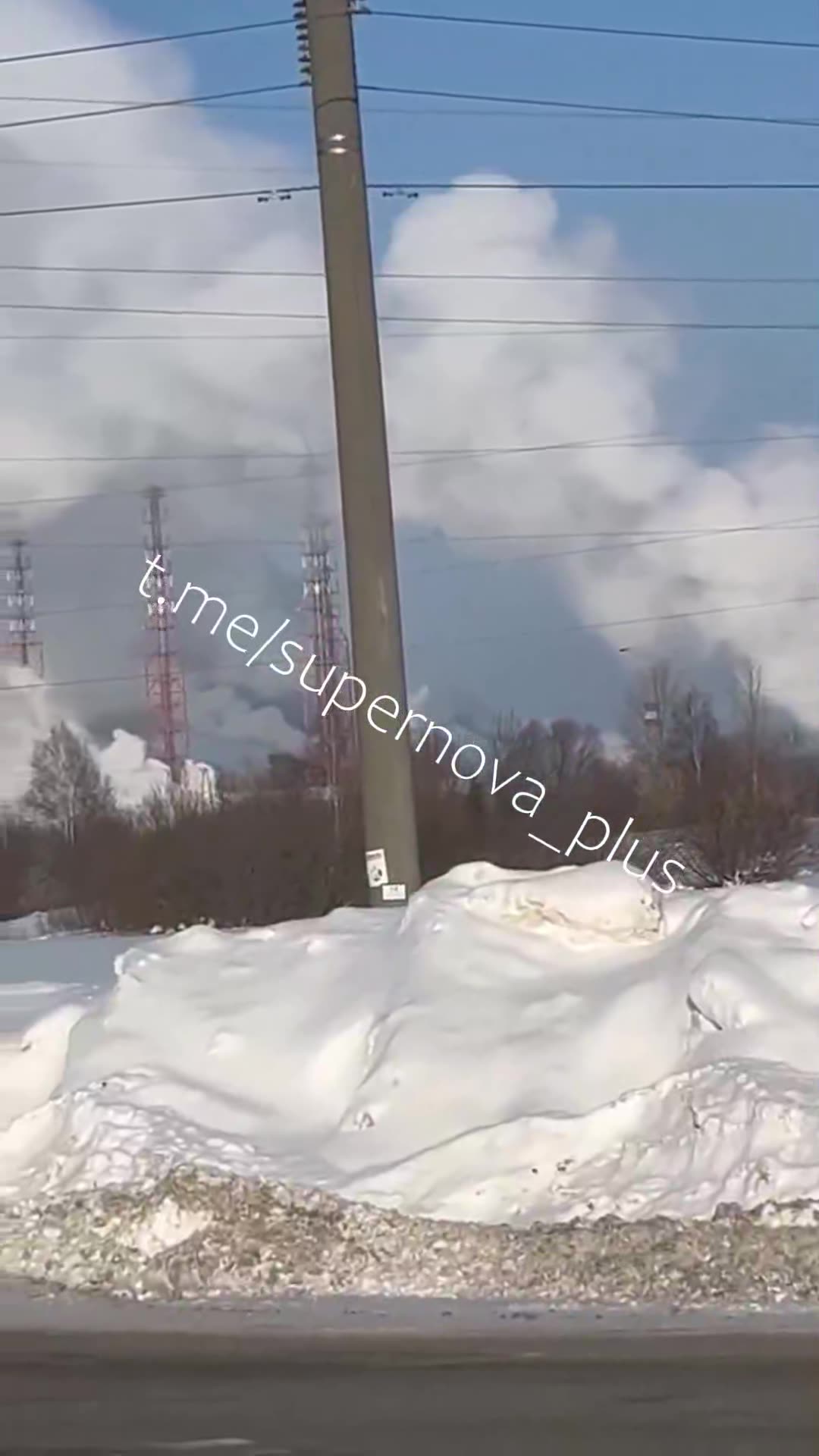 Violent explosion reported at chemical plant in Kirovo-Chepetsk of Kirov region of Russia