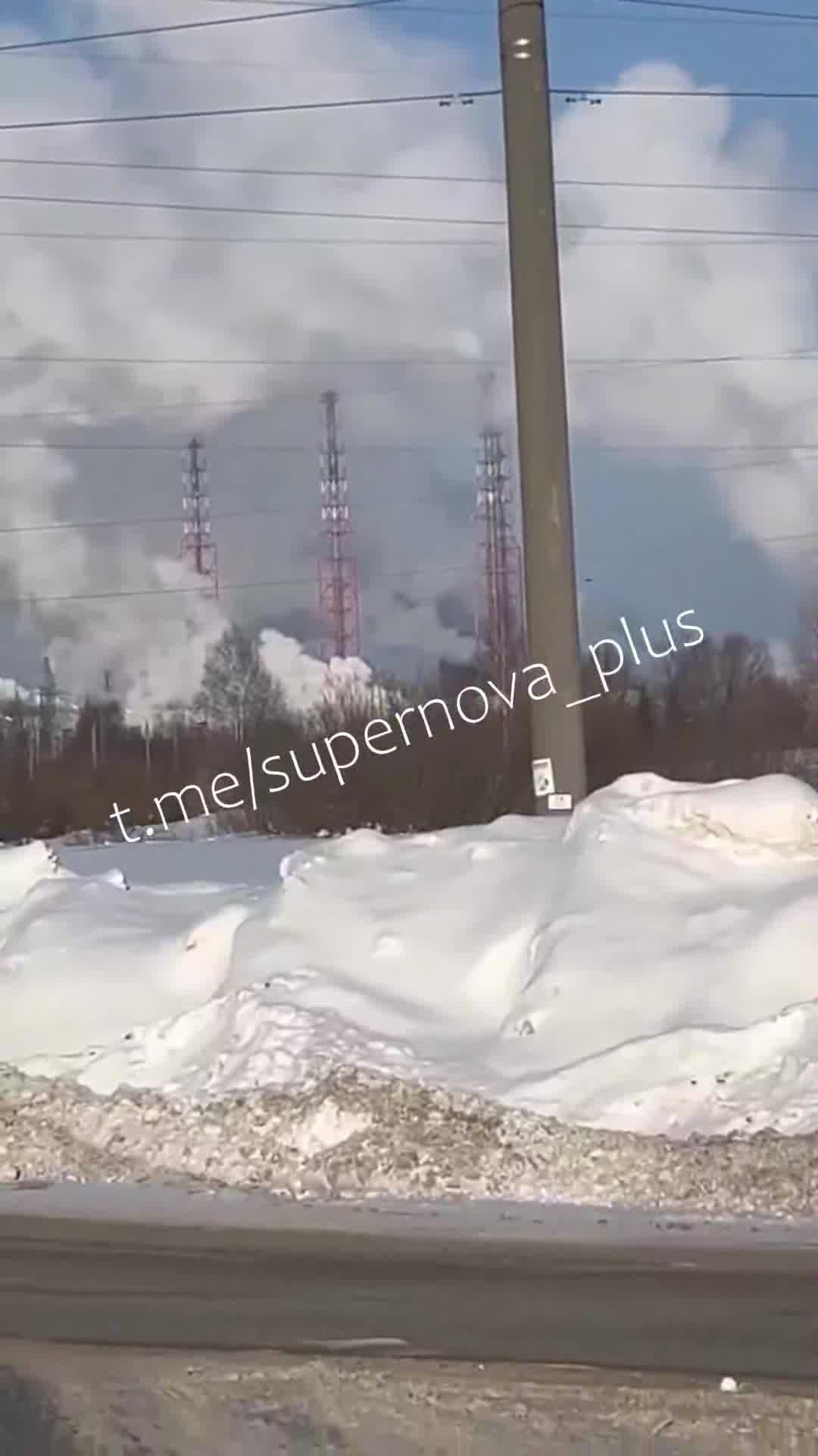 Violent explosion reported at chemical plant in Kirovo-Chepetsk of Kirov region of Russia