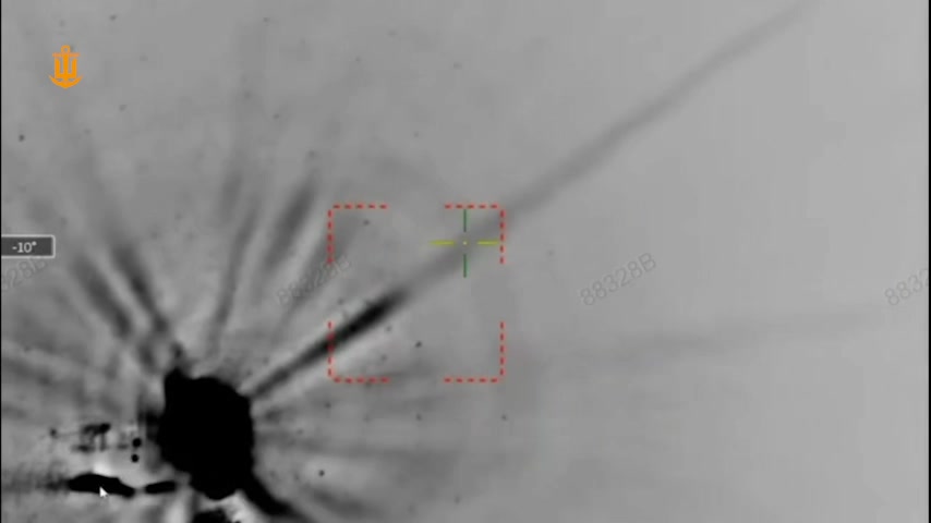 Ukrainian Navy destroyed Ka-27 helicopter at Syvash drilling rig in the Black Sea