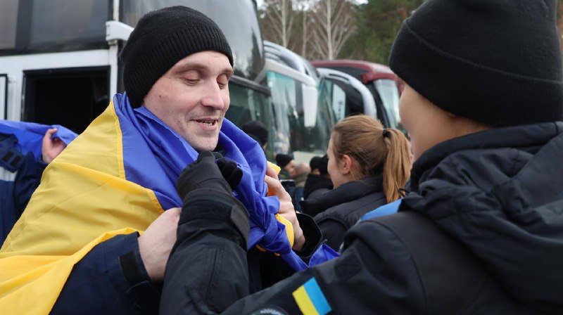 300 more Ukrainian servicemen were released from Russian captivity, additional 2 civilian person release
