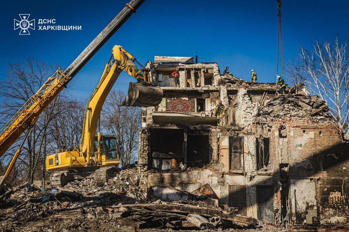 Final death toll of Russian missile strike at the residential house in Kharkiv is 11 killed, 16 wounded