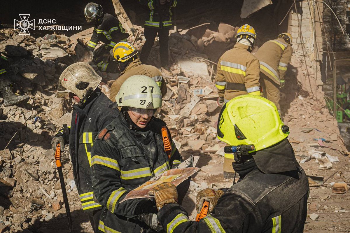 Final death toll of Russian missile strike at the residential house in Kharkiv is 11 killed, 16 wounded