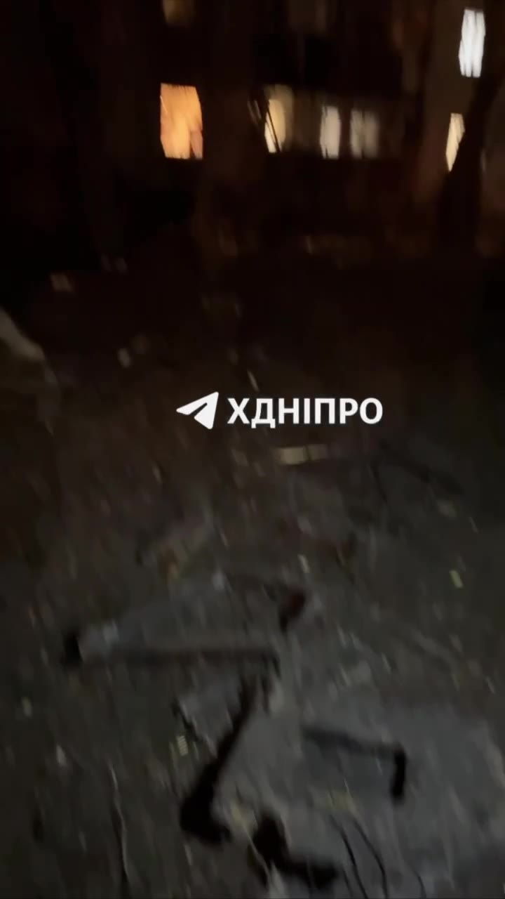 Residential property damaged and at least 4 wounded in Dnipro city as result of drone strikes