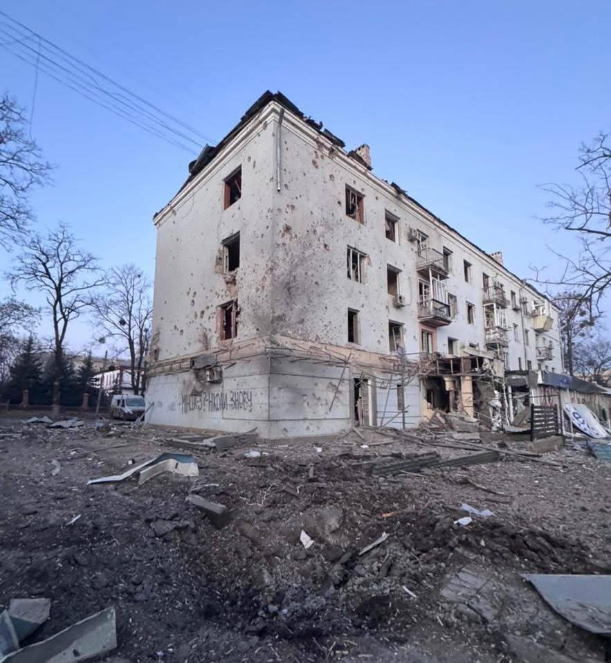 1 person wounded as result of Russian airstrikes in Kramatorsk with 4 FAB-250 bombs