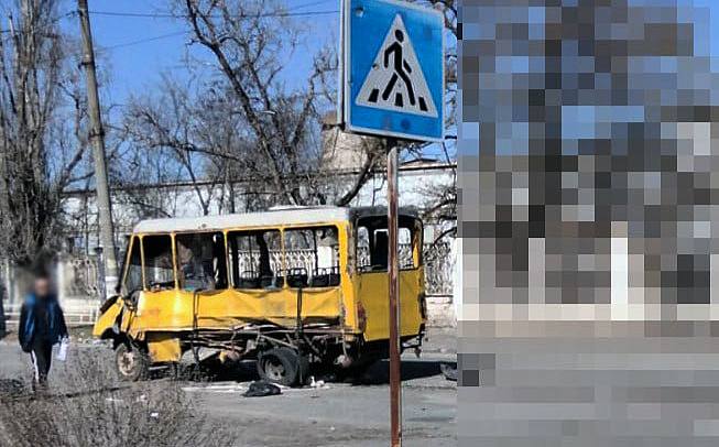 20 people wounded as result of drone strike at the city bus in Kherson