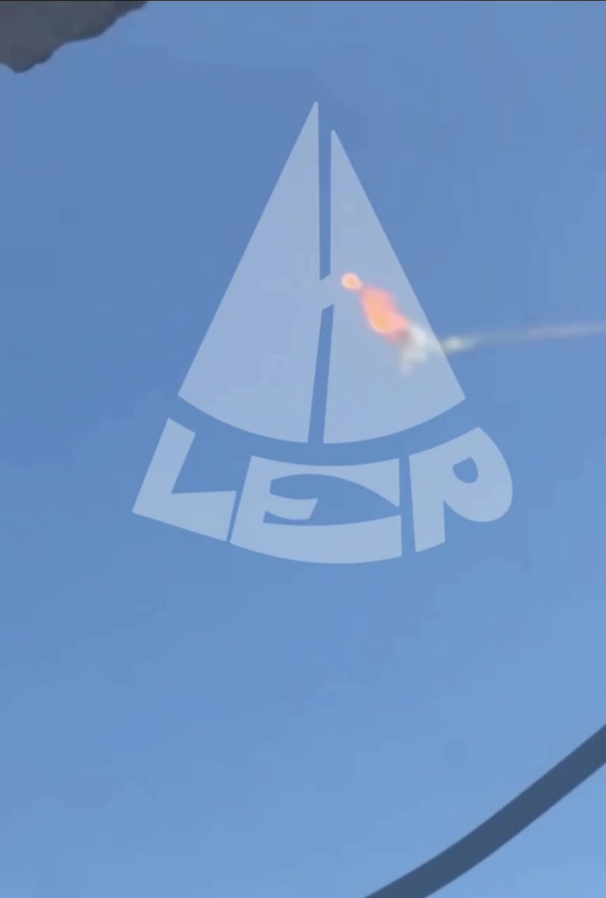 A missile was shot down over Zaporizhzhia