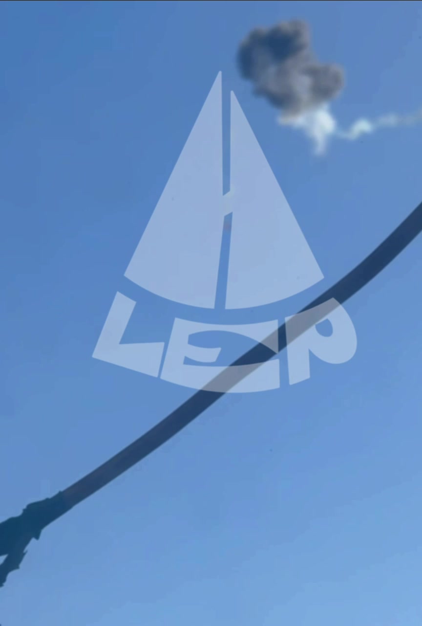 A missile was shot down over Zaporizhzhia