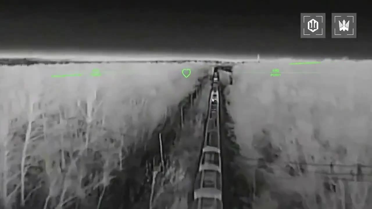 FP-2 drones have targeted train with fuel at the occupied part of Luhansk region