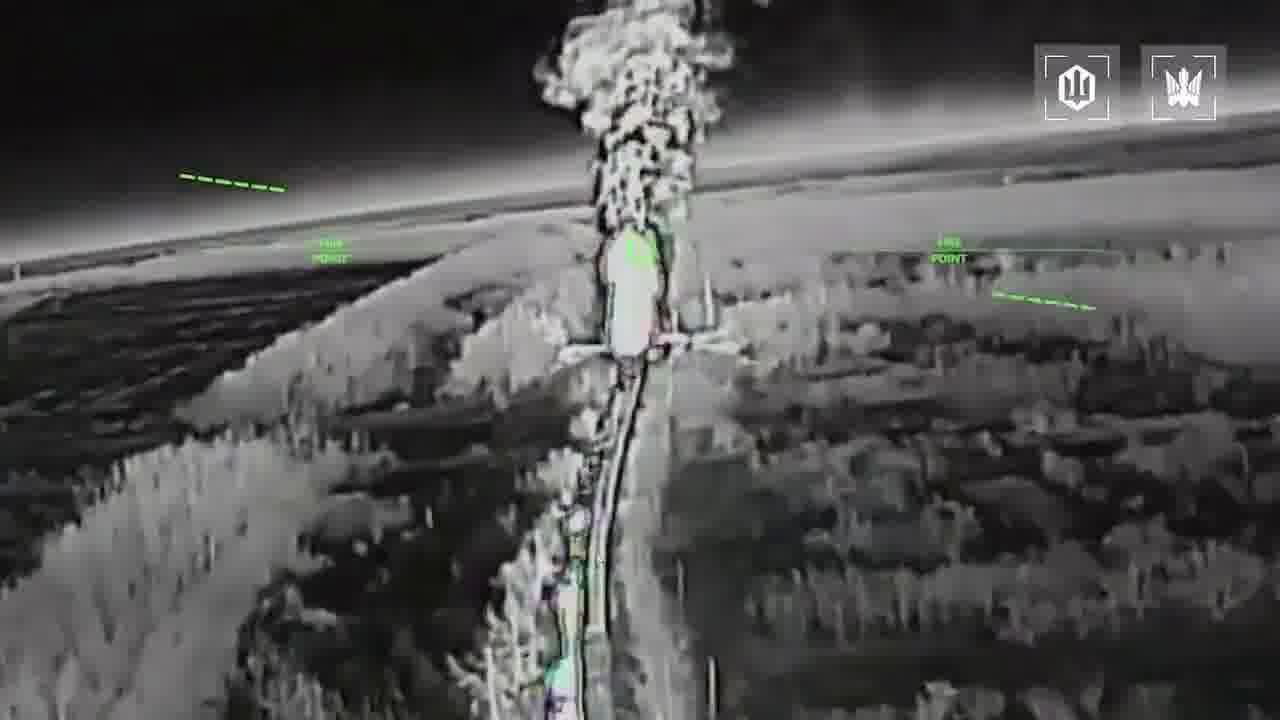 FP-2 drones have targeted train with fuel at the occupied part of Luhansk region