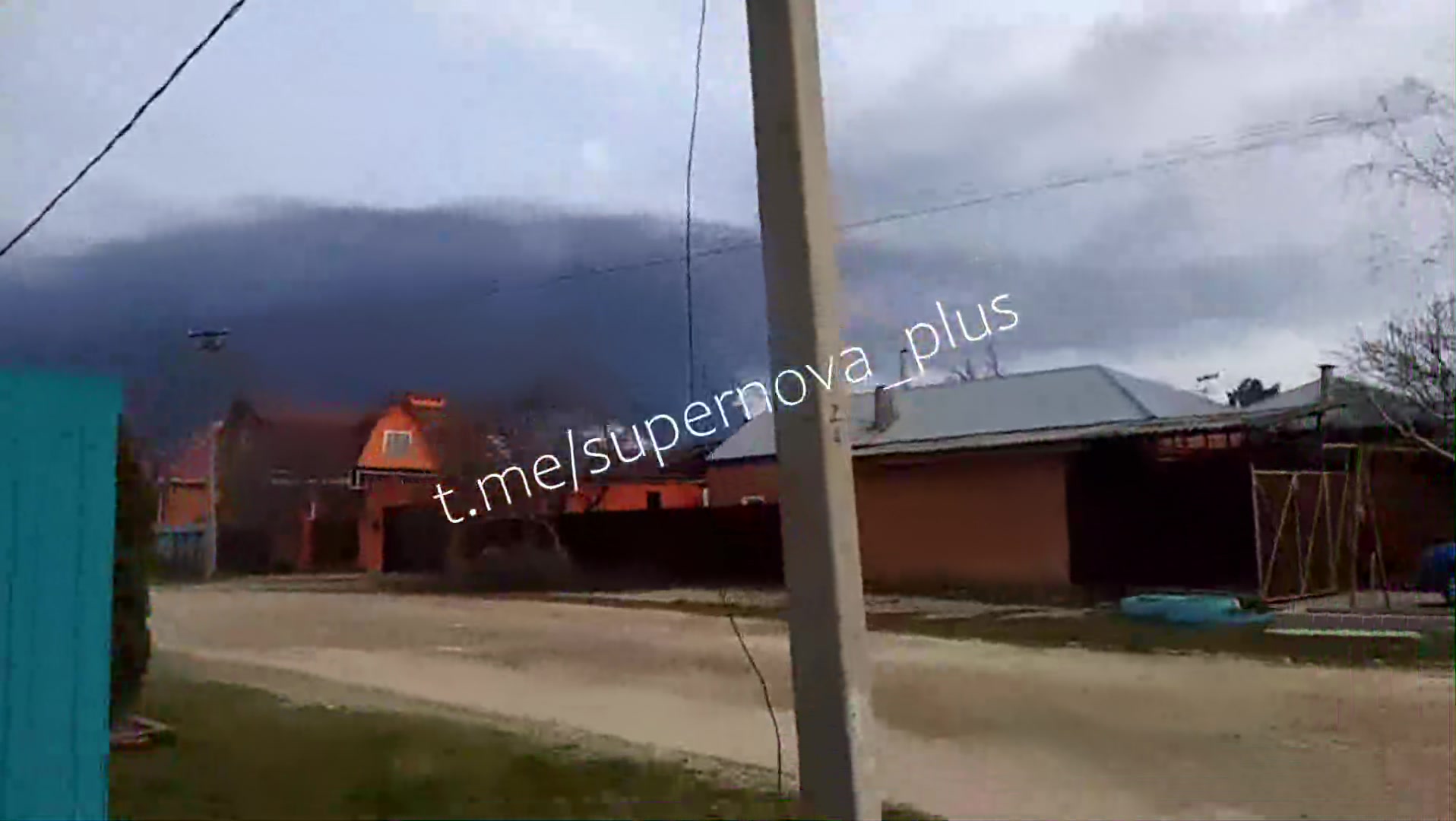 Oil depot is on fire in Labinsk of Krasnodar Krai as result of drone strike