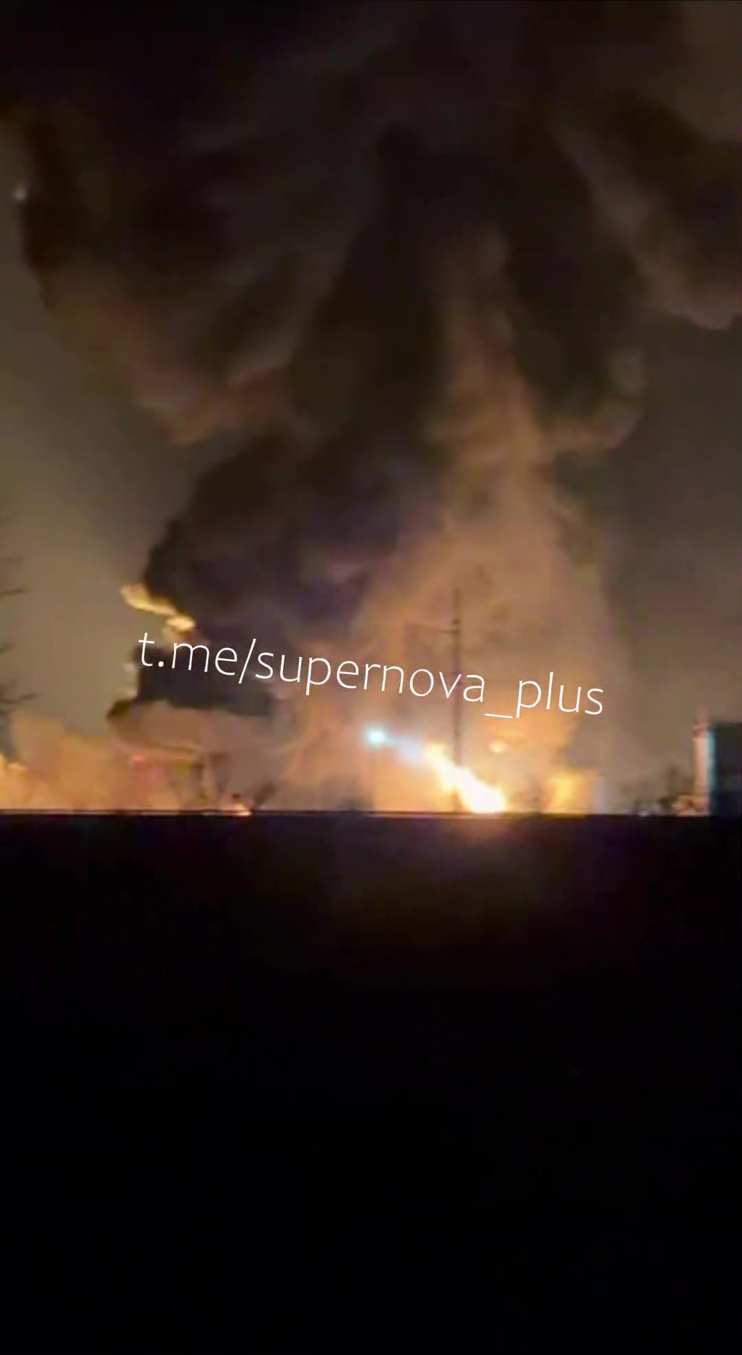 Oil depot was attacked in Labinsk of Krasnodar Krai of Russia