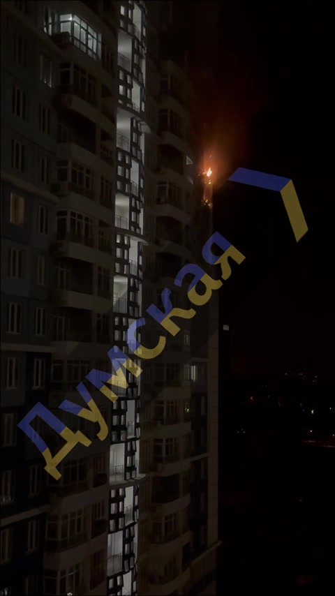 Drone hit residential house in Odesa