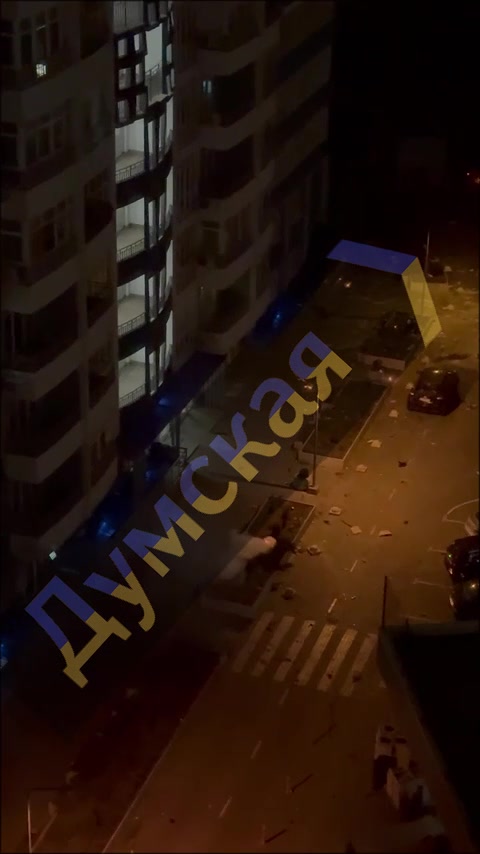 Drone hit residential house in Odesa