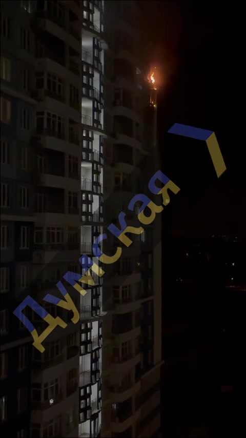 Drone hit residential house in Odesa