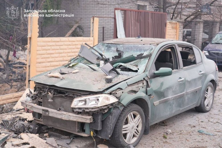 2 people killed and 2 children were wounded as result of Russian attack in Zaporizhzhia