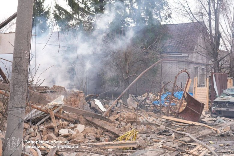 2 people killed and 2 children were wounded as result of Russian attack in Zaporizhzhia