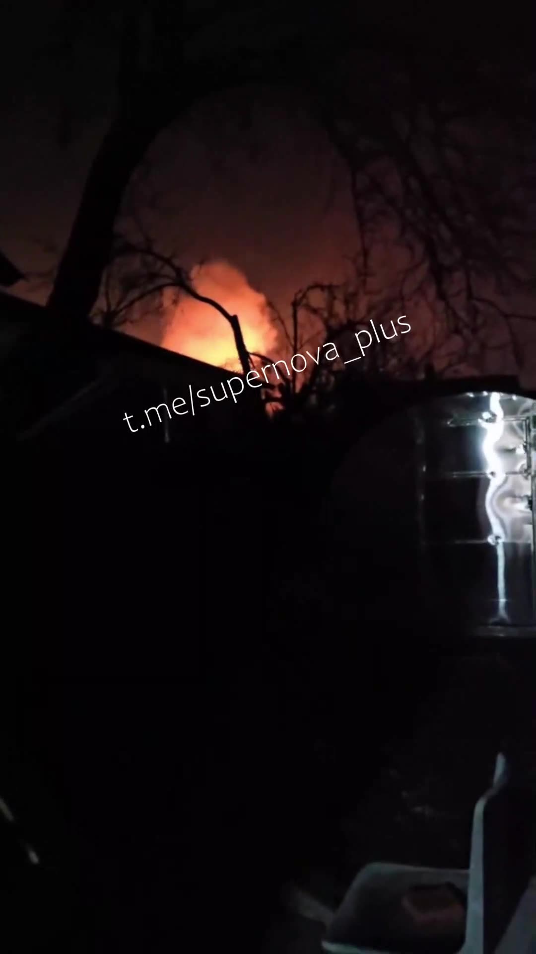 Explosions were reported at TV center in Donetsk