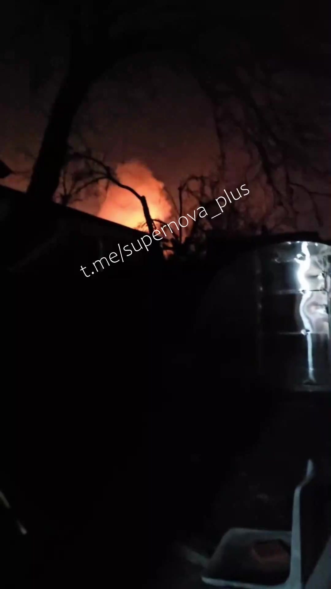 Explosions were reported at TV center in Donetsk