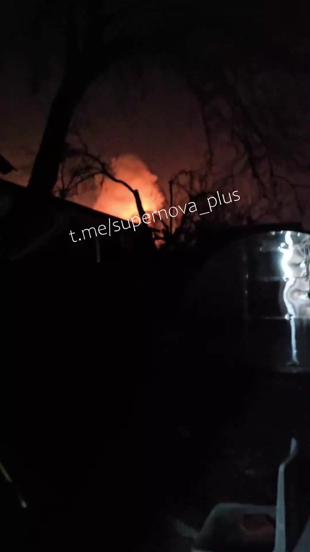 Explosions were reported at TV center in Donetsk