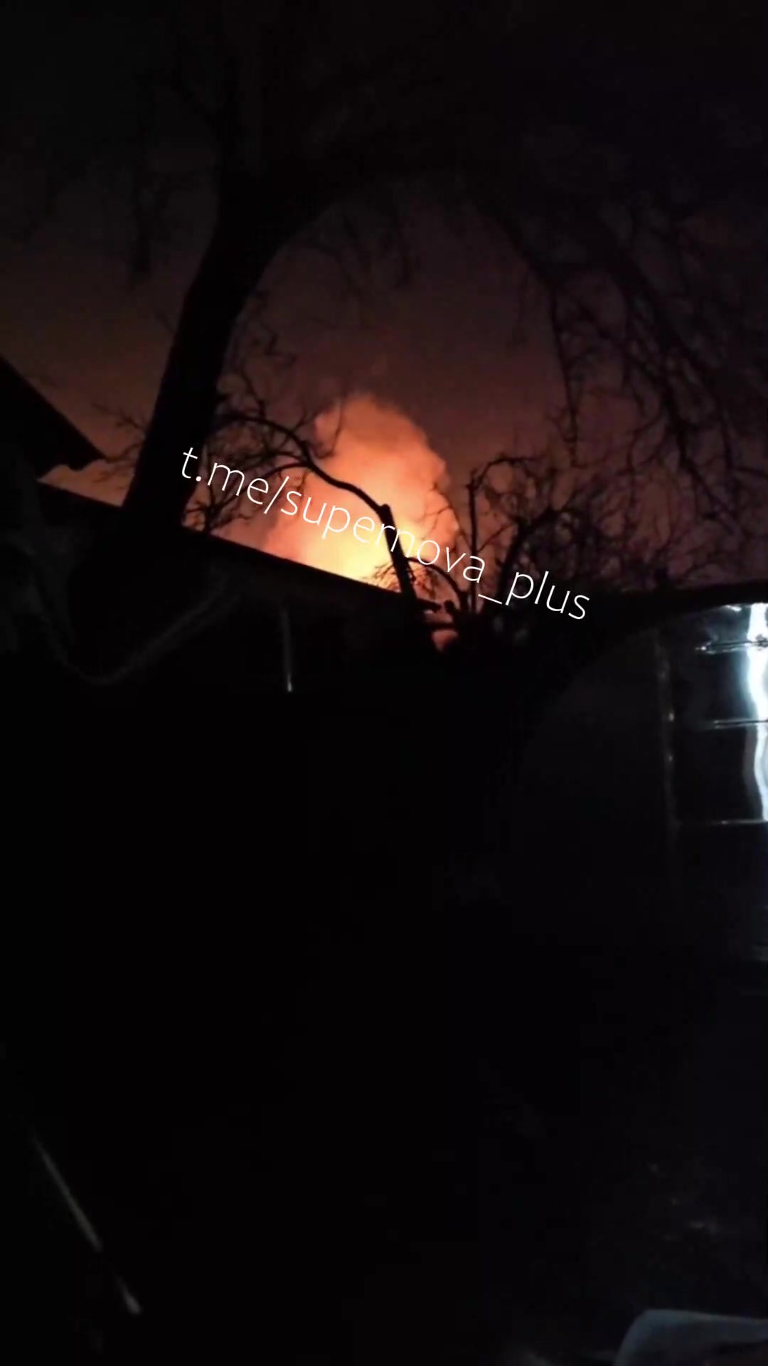 Explosions were reported at TV center in Donetsk