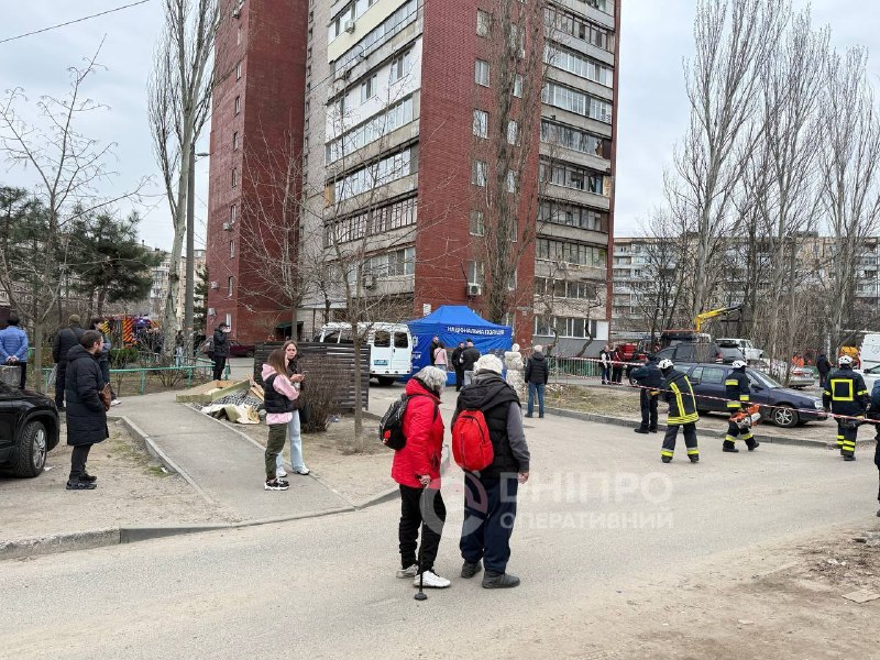 12 wounded as result of drone strikes in Dnipro city, 2 of them - children