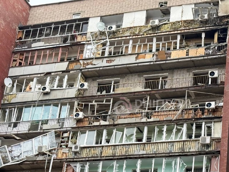 12 wounded as result of drone strikes in Dnipro city, 2 of them - children